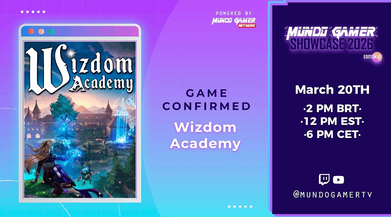 Wizdom Academy Mundo Gamer 2026